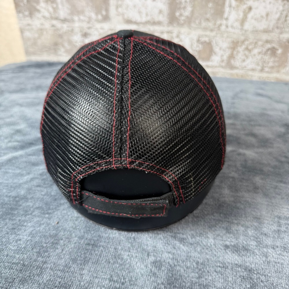 MAC Tools Black Red Adjustable Hat Automotive Mec… - image 3